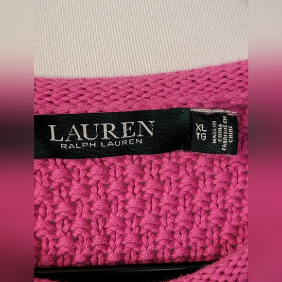 Lauren Ralph Lauren Crew Neck Sweater Size XL - Picture 6 of 8